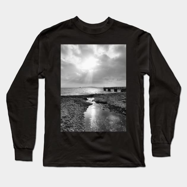 Sunlight over Portland UK Long Sleeve T-Shirt by MarkRame